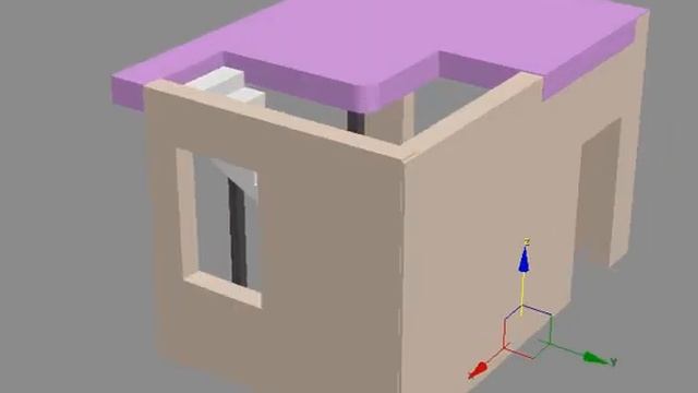 386-001 3d модель г- образной лестницы смотреть онлайн