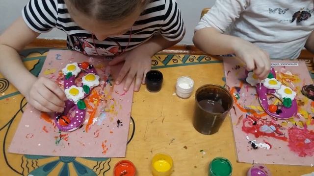 Поделка из соленого теста к 8марта смотреть онлайн