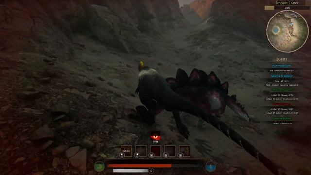 Crater Hell | Path Of Titans Maip Gameplay