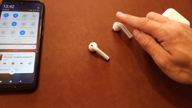 Беспроводные наушники i12 tws.Инструкция управления.AirPods за 700 рублей.mp4 смотреть онлайн