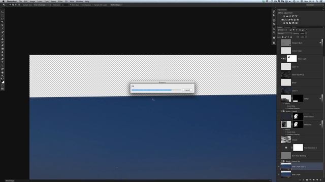 How to Add More Sky in your Pictures using Photoshop Auto Blend Layers смотреть онлайн