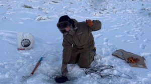 ПЕРВАЯ ПРОВЕРКА ПЕРЕМЁТА НА НАЛИМА В ЖИЗНИ И СРАЗУ ТРОФЕЙ! МОРОЗ -40! ЭВЕНКИЯ