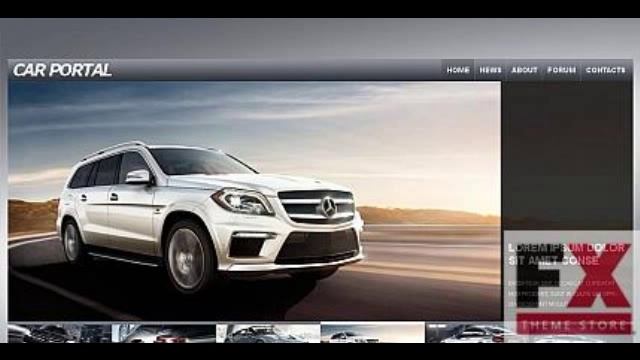 Preview Grey and Black Moto CMS HTML Template by Mercury M смотреть онлайн