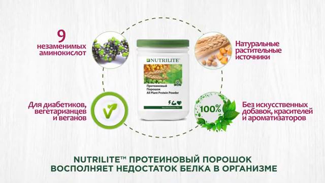 Протеиновый порошок NUTRILITE™ смотреть онлайн