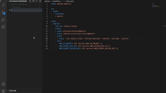 Using GitHub Actions to auto-upload to AWS S3 смотреть онлайн