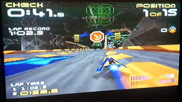 WipEout 64 (Nintendo 64, 1998) Gameplay смотреть онлайн
