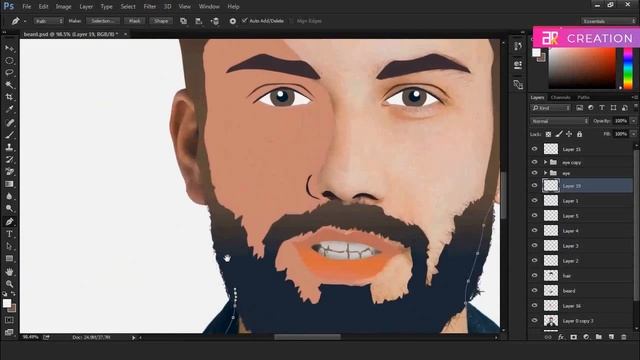 How to create a vector art in photoshop (2019) смотреть онлайн