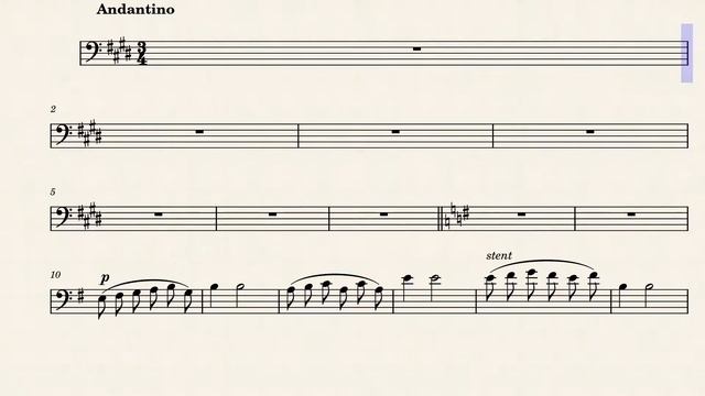 Torna a Surriento Cello sheet music смотреть онлайн