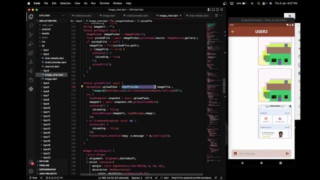 Send Image In Chat Messaging With Firebase In Flutter | Tip 3 | 30 Flutter Tips | Lakshydeep Vikram смотреть онлайн