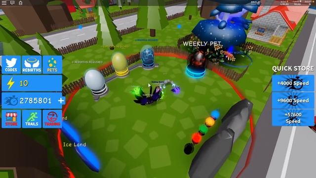 САМЫЙ БЫСТРЫЙ В МИРЕ! СИМУЛЯТОР СКОРОСТИ РОБЛОКС! ОБНОВЛЕНИЕ! DASHING SIMULATOR ROBLOX смотреть онлайн