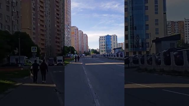 Прогулка по городу Реутов, Московская область: часть вторая. смотреть онлайн