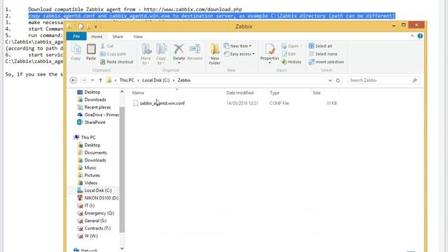 ZABBIX. Установка ZABBIX Agent на Windows смотреть онлайн