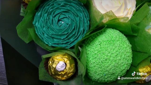 art of cupcake bouquet...green смотреть онлайн