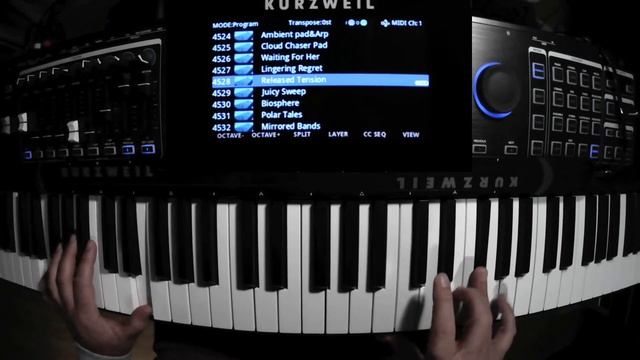 Kurzweil K27 synth in a PC4 - Part 2: Polysynth and pads смотреть онлайн