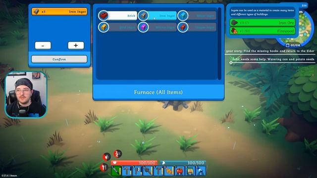 Starting Our RPG LIFE SIM On A Tropical Island! - Day 1 - Spirit of the Island смотреть онлайн