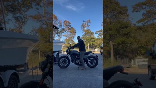 Ducati scrambler nightshift sound. смотреть онлайн