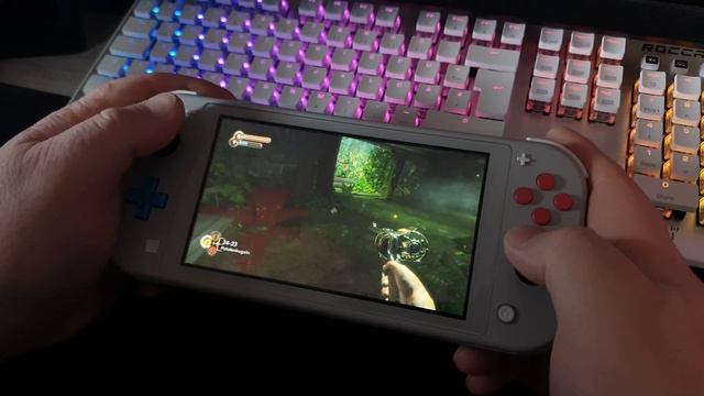 Bioshock remastered Nintendo Switch lite gameplay смотреть онлайн