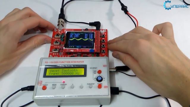 Видообзор генератора сигналов FG-100 от интернет магазина Суперайс смотреть онлайн