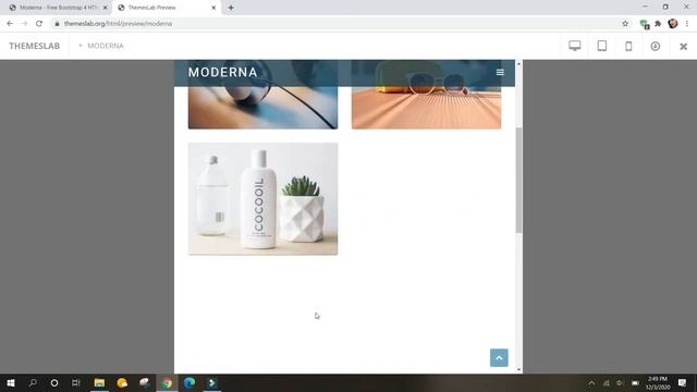 Moderna: Free Bootstrap 4 HTML5 Professional Business Website Template смотреть онлайн