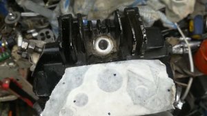 питбайк TTP 125 восстановление резьбы в головке под свечу