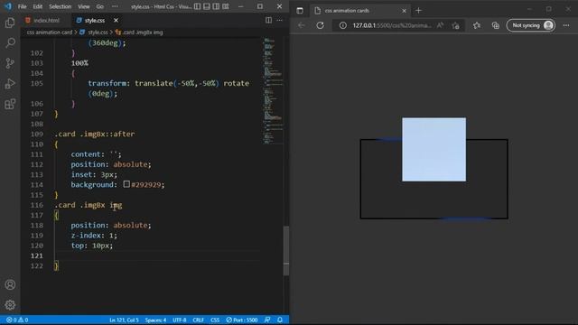 ANIMATED PROFILE CARD @OnlineTutorialsYT @uzzbe_dls | PROGRAMING GROUP #11 day смотреть онлайн
