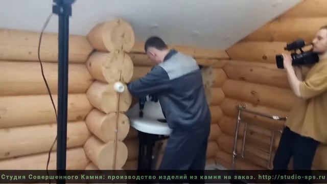 Столешница из акрилового камня в проекте Фазенда Лайф смотреть онлайн