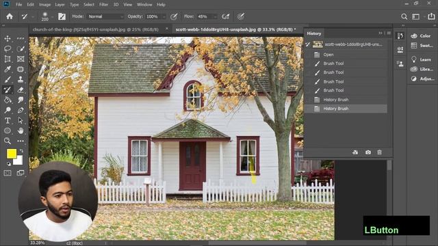 Art History Brush Tool | Photoshop Basic Tutorial for Beginners - Class 16 | In Bangla. смотреть онлайн