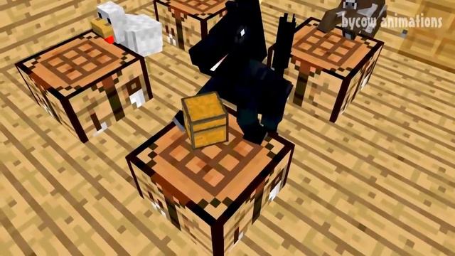 Minecraft Мультики Школа монстров Животный Крафт Майнкрафт Анимация смотреть онлайн