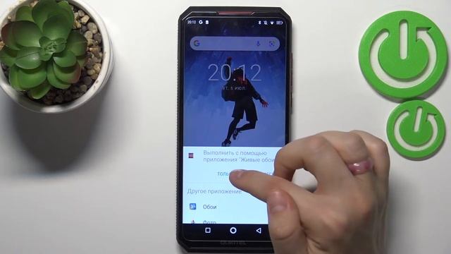 Как поменять обои на Oukitel K13 Pro / Как установить заставку экрана на Oukitel K13 Pro смотреть онлайн