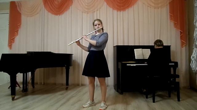 Ш. Данкла "Вариации на тему Пачини" исполняет Бутусова Анна смотреть онлайн