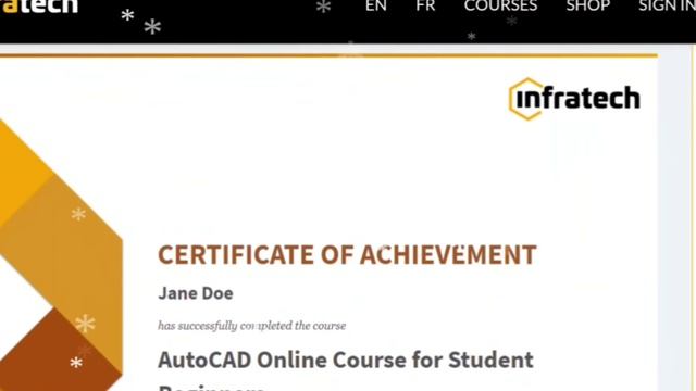 Autocad Free Online Course With certificate ! Basic Course for mechanical and civil engineering смотреть онлайн