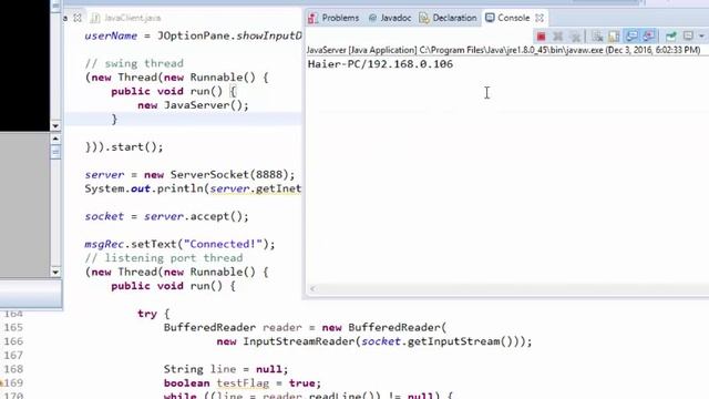 How to make own Chat Messenger in Java Project смотреть онлайн