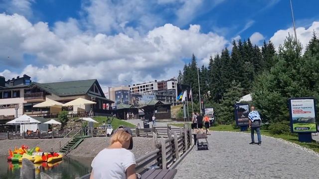 Дорога в Буковель ! Как выглядит Буковель сейчас, смотрите с нами ! смотреть онлайн