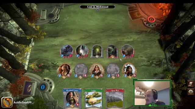 Lets Play Lord Of The Rings Adventure Card Game Tutorial Part 1 смотреть онлайн