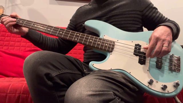 Left Hand Lefty Fender MIM Jazz Neck + Squier Precision Standard PJ Bass Body Partscaster Refinish смотреть онлайн