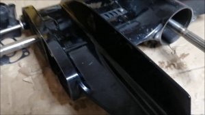 2-тактный лодочный мотор Hidea  HD9.9 PRO замена сальников в сапоге.mp4