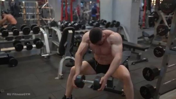 Качаем плечи RU GYM| trening muscle gym 2023