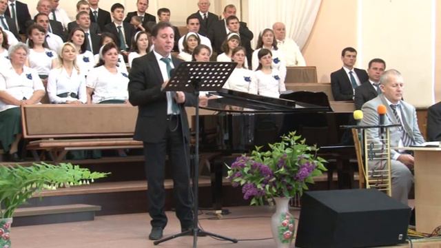 пение "Слава Всевышнему Богу" ц.Голгофа г.Алматы смотреть онлайн