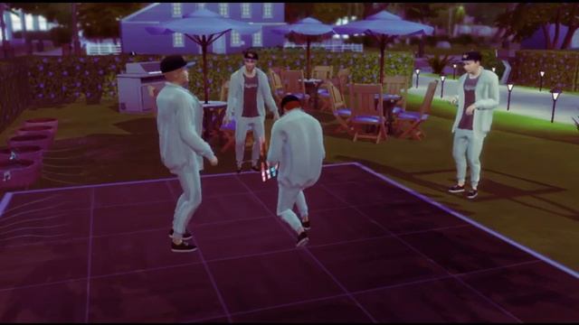 Клип в The Sims 4 мальчики танцуют смотреть онлайн