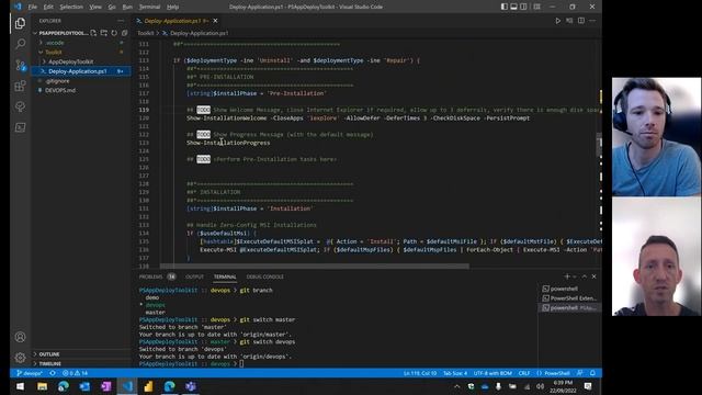 From zero to hero VSCode, PSADT and GIT with Chris Gerke смотреть онлайн