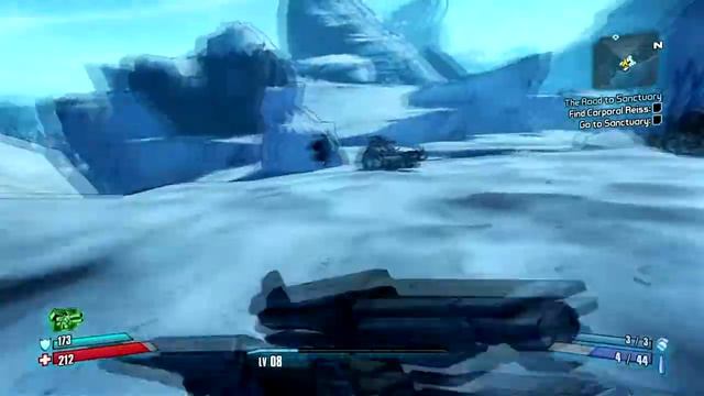Borderlands 2 Full Walkthrough Chapter 4 Road to Sanctuary Part 2 - Find Corporal Reiss смотреть онлайн