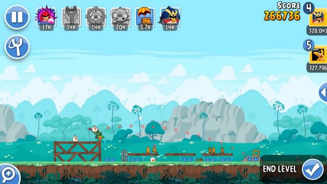 Angry Birds Friends Tournament All Levels Week 319-B MOBILE Highscore POWER-UP walkthrough смотреть онлайн