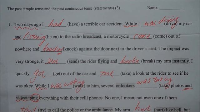 The portable classroom - Grammar - The simple past and the past continuous (3) смотреть онлайн