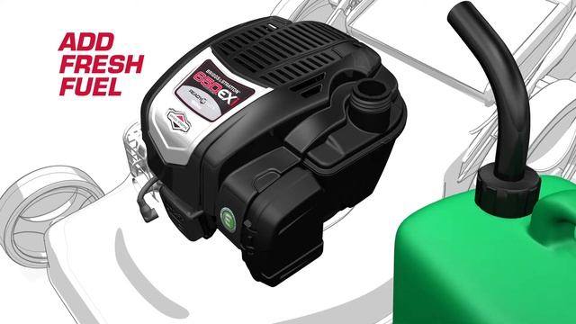 Подготовка двигателя Briggs and Stratton 650EXi SERIES™ к первому запуску смотреть онлайн