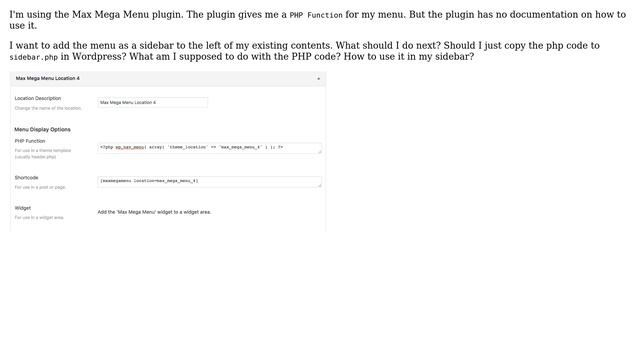 Wordpress: How to use my menu PHP code as sidebar? (2 Solutions!!) смотреть онлайн