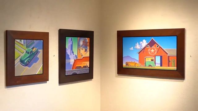 Robert LaDuke 2020 Solo Exhibition "The Nearing Path" Preview смотреть онлайн