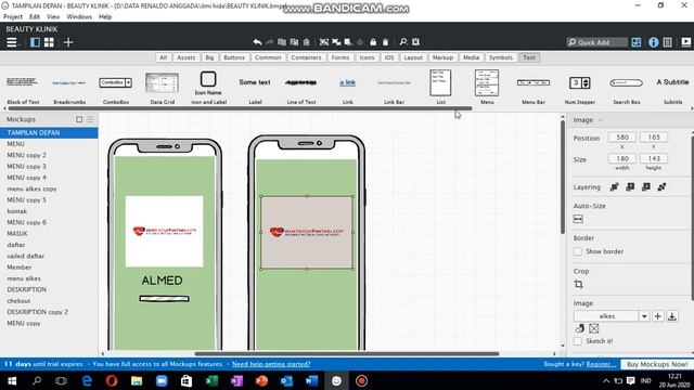 Tutorial membuat Sistem informasi menggunakan BALSAMIQ смотреть онлайн