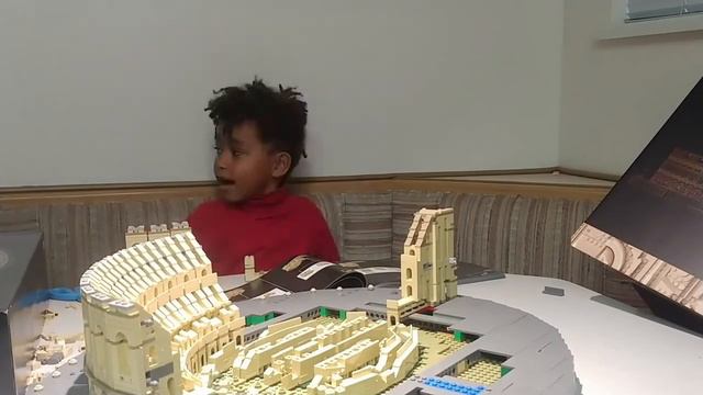 6 year old BUILDS lego Colosseum in 30 MINUTES! - SET # 10276 смотреть онлайн