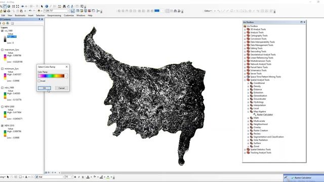 How to Calculate Vegetation Condition Index VCI using #ArcGIS смотреть онлайн