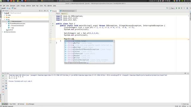 Java 9: Урок 5: Collections смотреть онлайн